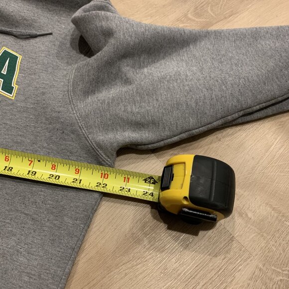 Vintage Jansport UAA University of Alaska Anchorage Hoodie Women's Medium Gray - Picture 6 of 7